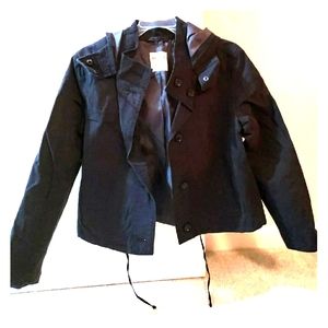 L light weight black jacket old navy